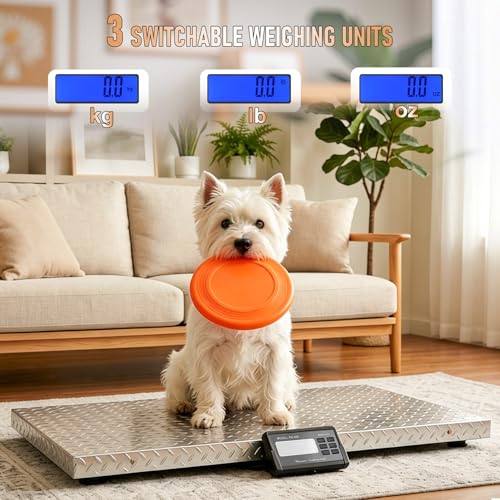 Báscula para perros grande noblequest 1100lb x 0.2lb miniatura 2