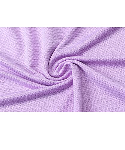 Vidusou Womens Golf Apparel, Misses Sleeveless Sports Moisture-Wicking Polo T-Shirt For Sports Climbing Hiking Travel Training Workout Biking Running Tee Purple L #TOP5