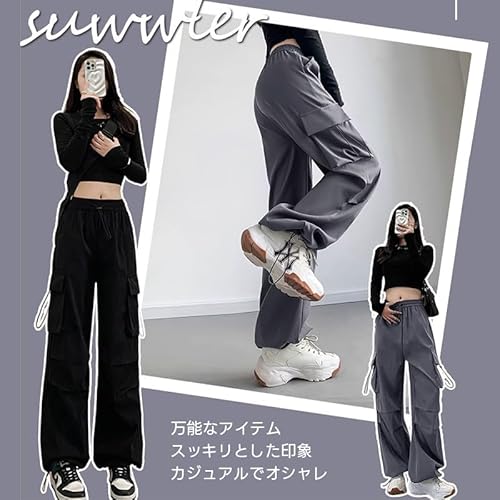 FEISEDY レディースカーゴパンツ A8262