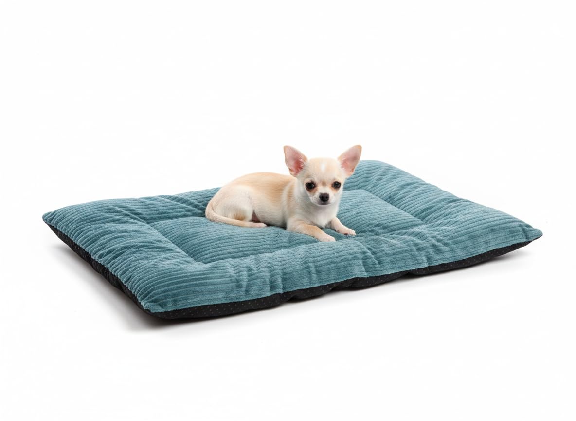 MH Home Dog Bed, Pet Cat Beds Cushion Mattress, Soft Warm Dog Mat Pad For Dogs (Extra Small 45 x 60 cm, Ryder) โ image 1