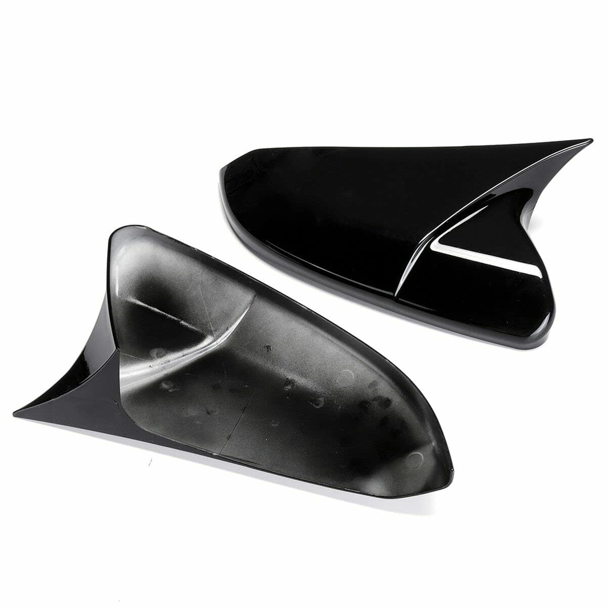 Left Side Black Reversing Mirror Cover Housing Cover For HONDA CIVIC 2016-2021 E
