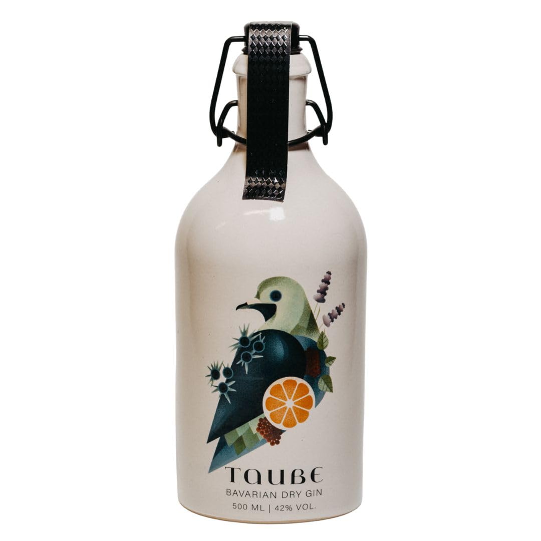 TAUBE Gin | Bavarian Dry Gin | Bio Gin aus Bayern (0,5 L)