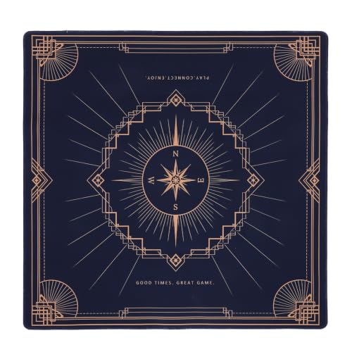 Tapete de mahjong impermeable portátil Zerodeko alfombra para mesa de juego de mesa plegable