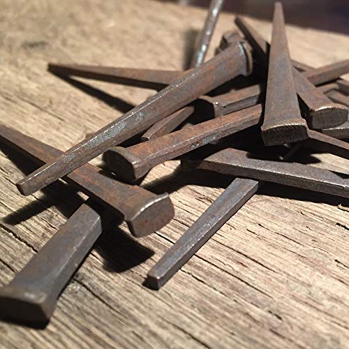Clavos de piso endurecidos de 1.5" - Réplica histórica antigua miniatura 3