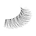 KISS So Wispy Fake Eyelashes Multipack #09, Easy-To-Apply Lightweight False Eyelashes, 100% Cruelty-Free Natural Human Hair, Reusable and Contact Lens Friendly, 5 Pairs Black