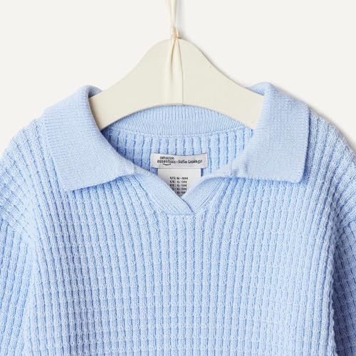 Image of Amazon Essentials x Sofia Grainge Mommy & Me Cotton Crochet Sweaters & Tank Sets