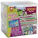 Fibre Craft 3-in-1 Foam Kit, Butterflies/Dragons, 1000 pcs