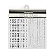 Stamperia - Thick Stencils for Scrapbooks, Albums, Cards, Bullet Journals, and More, Double Texture, Flexible Material, Easy to Clean, Perfect for Hobbies, Crafts, and Gifting (The Nutcracker)