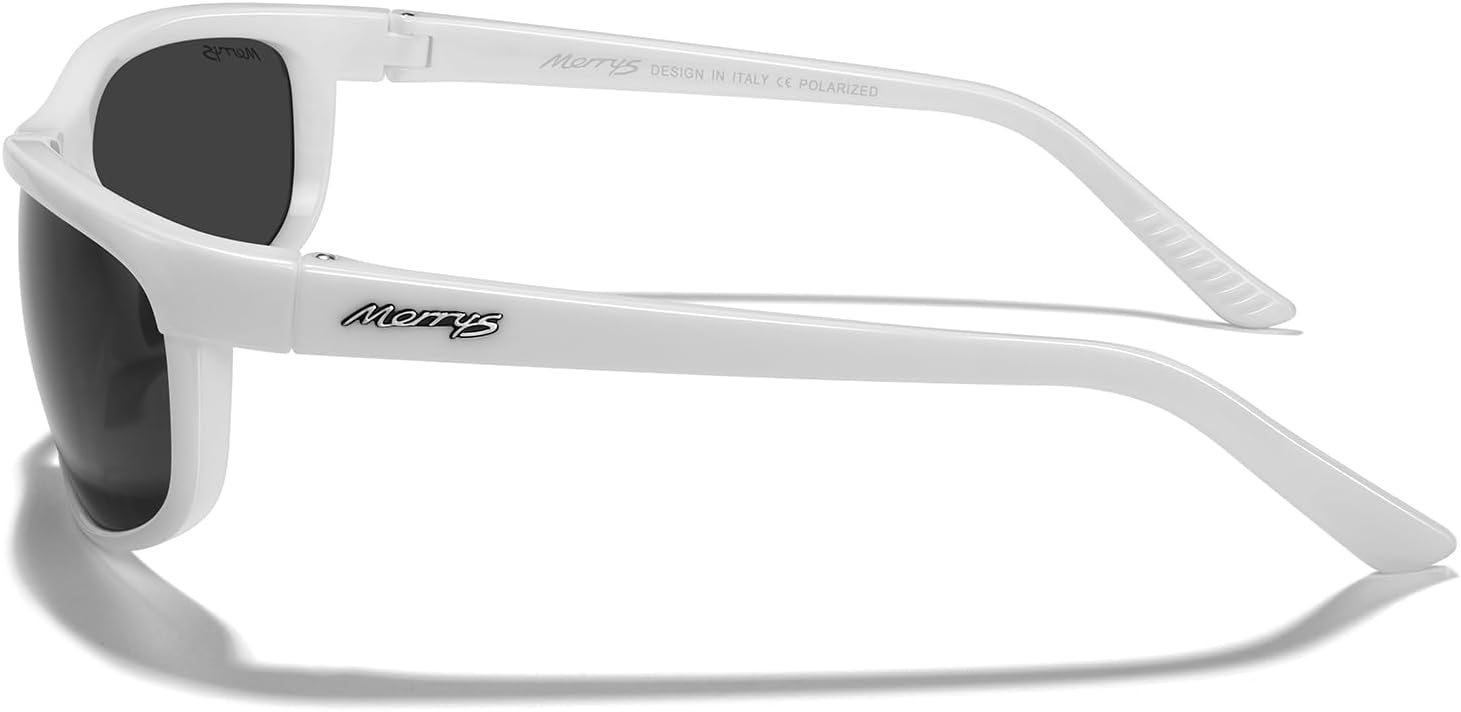 MERRY'S Wrap Around Sport Polarized Sunglasses for Men Women Driving Fishing Cycling Running UV400 Protection S3027 - Image 3