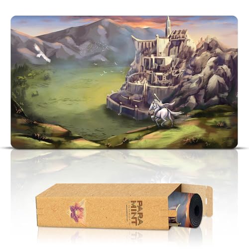 ✅Costruito per la battaglia – Controlla il tuo mazzo con precisione. Il tuo tappetino da gioco MTG ha una parte superiore in poliestere adatto alle carte e un fondo in gomma antiscivolo.