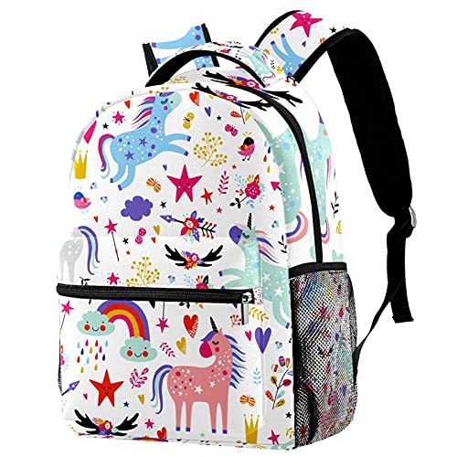 Sac à dos portable grande capacité avec fermeture éclair fluide pour ados