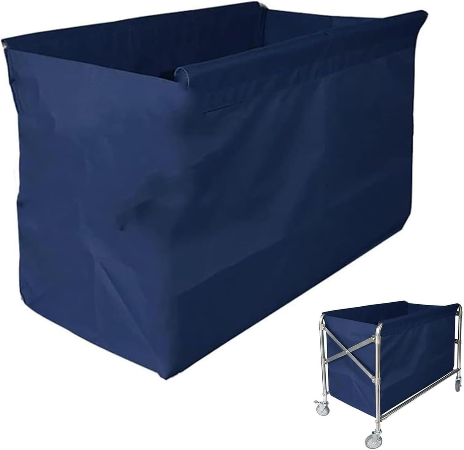 Removable Inner Laundry Bag for Basket Replacement Oxford Fabric Storage Bag for Work Trolleys & Laundry Carts & Versatile for Home & Travel
