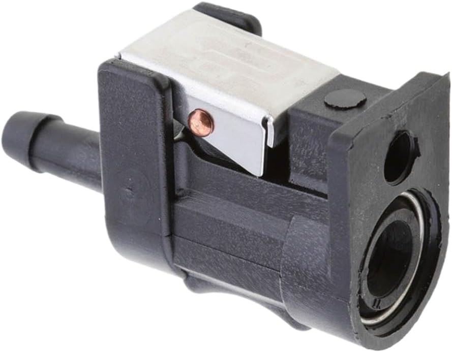 Fuel Line Hose Adapter Fitting Compatible with Outboard Motor Boat Accessories 1/4 Inch 6mm Male 5/16 Inch 8mm Female