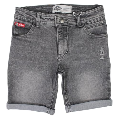 Lee Cooper, Bermudas, Pantalones Cortos, Short, niño, niña, Gris, Talla 14A - GLC114 BJ S2-14A