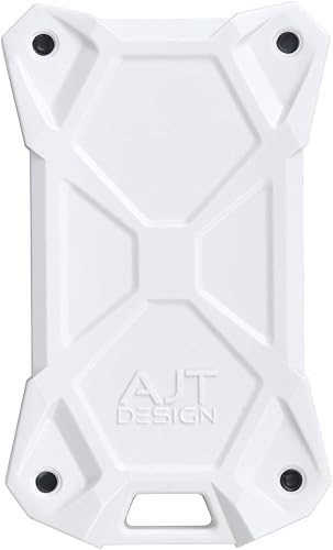 Miniatura 3 de AJT DESIGN Funda de repuesto para llavero para camioneta Chevy  GMC 2014-2018, hecha a medida en Estados Unidos, color blanco