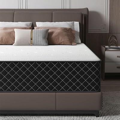 MOLPHIT 12 Inch Full Mattress, Hybrid with Motion-Isolating Pocket Springs