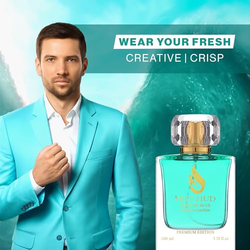 Image of Perfume Aqua De Blue 100ml Long-Lasting EDP Fresh Premium Fragrance