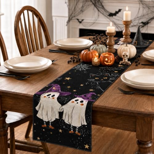Ditother Halloween Table Runner 72 Inches, Halloween Decorations - image 4
