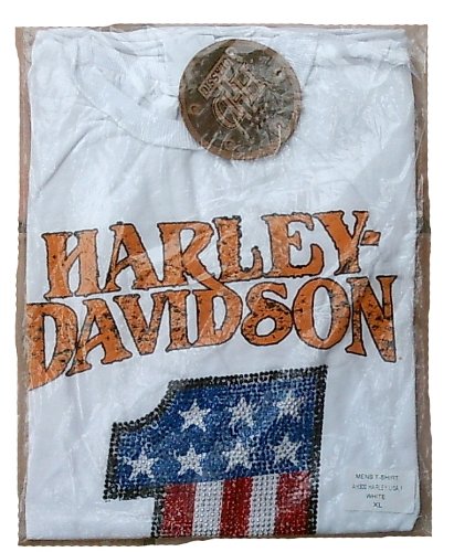 HARLEY-DAVIDSON H D Classic męski T-shirt biały oficjalny