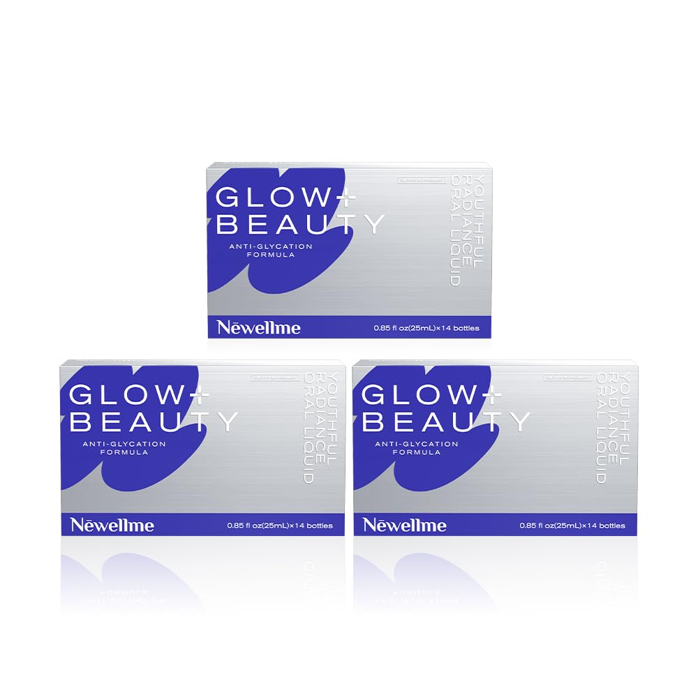NEWELLME Liquid Collagen Shots with Hyaluronic Acid 18 000mg Multi Collagen Peptides Sugar Free Ready-to-Drink Collagen Supplement for