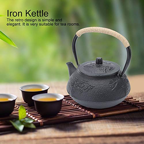 Juego de tetera de té resistente a la corrosión, diseño retro para salón de Navidad - Imagen 6