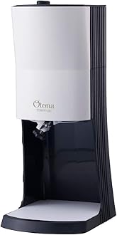 Doshisha DTY-20BK Electric Fluffy, Snow Shaved Ice Machine, Includes 3 Ice Cups, Black