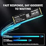 fanxiang S501 256GB NVMe SSD 3D NAND1.3 PCIe Gen3x4 M.2 2280 Internal Solid State Drive Read Speed up to 2,050 Compatible with Laptop & PC Desktop