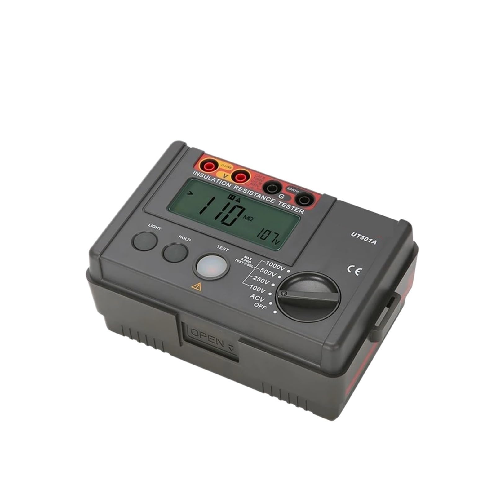 Medidores de Resistencia, Comprobador de resistencia aislamiento UT501A, megóhmetro 1000 V, ohmímetro 5 GΩ, digital profesional, eléctrico