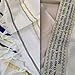 Men's Messianic Prayer Shawl with Star of David Tallit, Hebrew Blessing and Scripture (1, Blue)