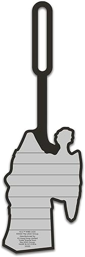 Miniatura 4 de Lego - Etiqueta de silicona para equipaje de Harry Potter para viajes, maleta, mochila, bolsa de playa de verano, Dumbledore (53255) con superficie