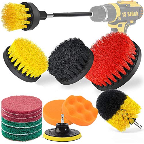 Spazzola per Trapano, Set di Accessori per