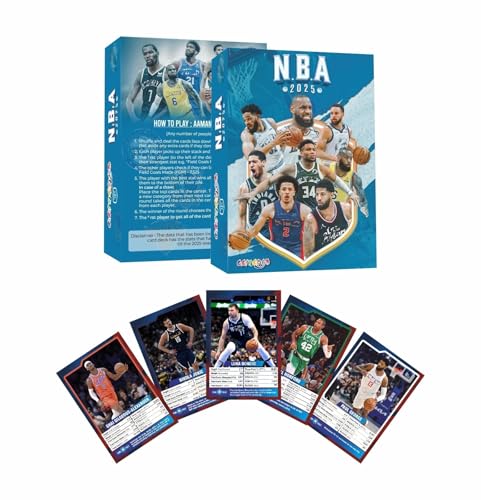Image of Educational & Entertainment Trump Cards (NBA's 2025 Star Trump Cards)