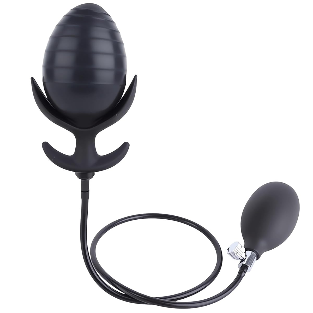アナルバルーン アナルビーズ アナルプラグ シリコンアナルポンプ 磁気吸着式空気注入 伸縮式アナルプラグ 分離式 外出用アナルグッズ 男女兼用 最大90mm (伸縮式アナルプラグ)