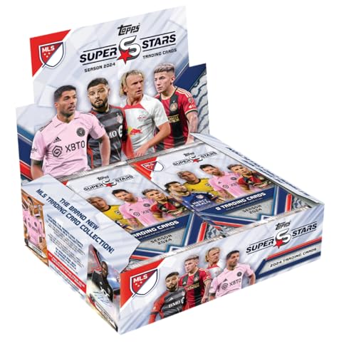 Superstars MLS 2024 Hobby boite de cartes de soccer à collectionner