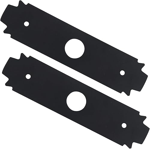 AC04215 8" Expand-It - Cuchilla dentada de acero compatible con Ryobi UT50500, UT15518, RY15518, RYEDG11, P2310 y P2300B, con orificio central de 1