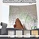 200 * 40CM Kratzmatte Selbstklebend, Selbstklebend Kratzmatte Katze, Kratzschutz Sofa Katze, DIY Kratzbretter kratzwand für Möbel Kratzteppich Couch-Schutz, Graublau