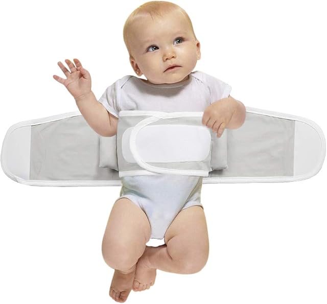 Baby Sleep Swaddle Strap Adjustable Elastic Cotton Wraps Soft Swaddle Blankets for Newborn Baby Infant Safe Sleeping Baby Calming Sleep Improvement