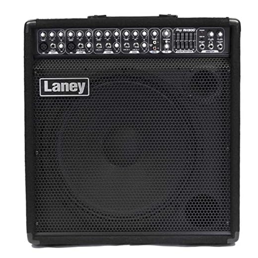 Laney AH300 Amplificador combinado multi-instrumento – Amplificador de 300W con 5 canales, ecualizador de 5 bandas, efectos digitales incorporados, bucle de efectos, woofer de 15”
