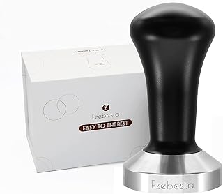 Ezebesta 51mm Tamper Presse à Café en Acier Inoxydable Presse-mouture