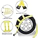 Robbor Tow Dolly Basket Straps with Flat Hook Heavy Duty Car Dolly Straps Universal Fit Most 14