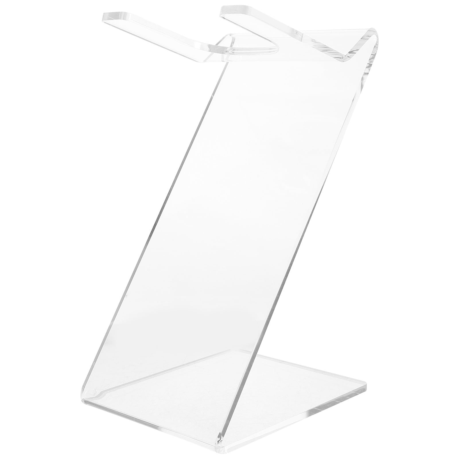 Support sèche-cheveux acrylique résistant et léger pour optimiser votre espace