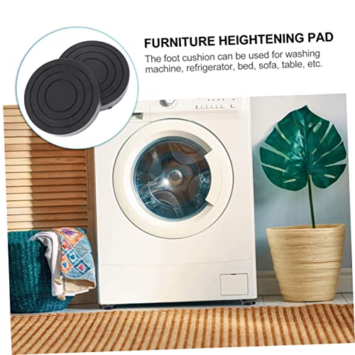 HONMEET 8 Unidades Tapete De Chão De Máquina De Lavar Almofada De Borracha Para Geladeira Protetor D