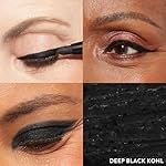 LAURA GELLER NEW YORK Kajal Longwear Kohl Eyeliner Pencil with Caffeine, Smooth & Blendable Makeup, Deep Black - Image 2