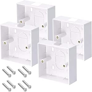 Acmerota Steckdosenabdeckung 2-teilig - Kindersicher & Wasserdicht Transparent