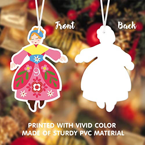 Tuitessine 12 Days Of Christmas Ornaments Set Twelve Days Of Christmas Pvc Collections Vintage Christmas Tree Decorations Xmas Party Supplies Set Of 12 #TOP3