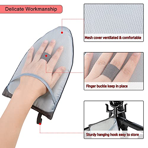 CINPIUK Heat Resistant Garment Steamer Mitts for Clothes