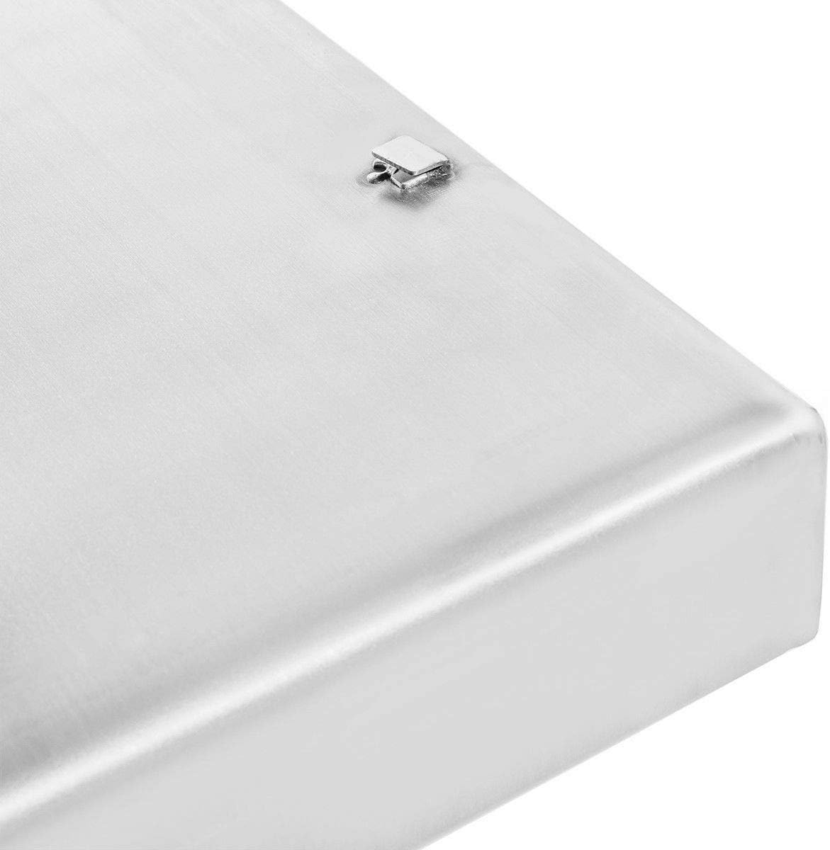 Heavy Duty 18-1/2 in x 18-1/2 in Stainless Steel Griddle Grill Comal Plancha for Single Burner