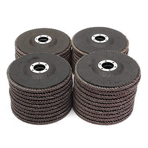 EsportsMJJ 10Pcs 5 Pulgadas 125mm 40/60/80/120 Grano Óxido De Aluminio Disco Lija Esmeril - #60