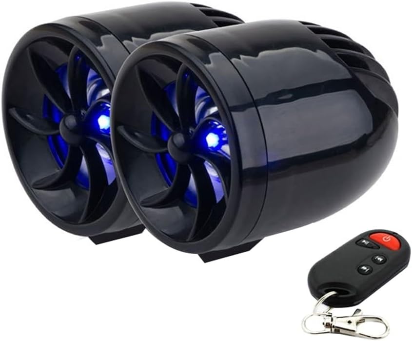 Altavoz de Manillar para Moto OGGMUJ 7W con FM y Alarma Antirrobo