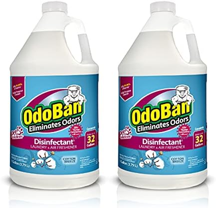 OdoBan Disinfectant Concentrate and Odor Eliminator, 2 Gallons, Cotton Breeze Scent OdoBan Disinfectant Concentrate and Odor Eliminator, 2 Gallons, Cotton Breeze Scent